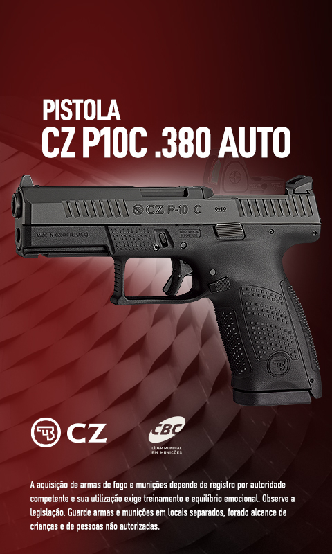 Pistola CZ P10C .380 AUTO